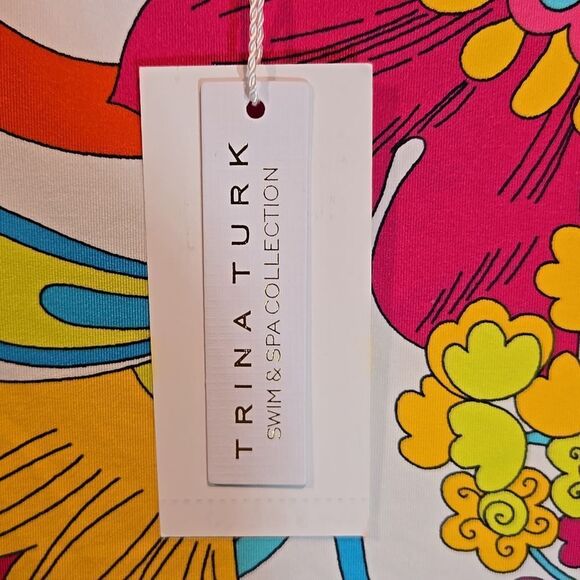 Trina Turk Fontaine Beach Tunic Cover Up NWT - Picture 6 of 11